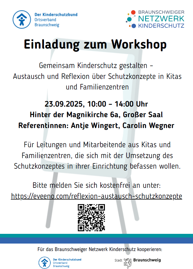 Vorderseite des Flyers "sichtbar - das Fachzentrum gegen sexuelle Gewalt"