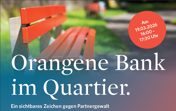 Orangene Bank
im Quartier