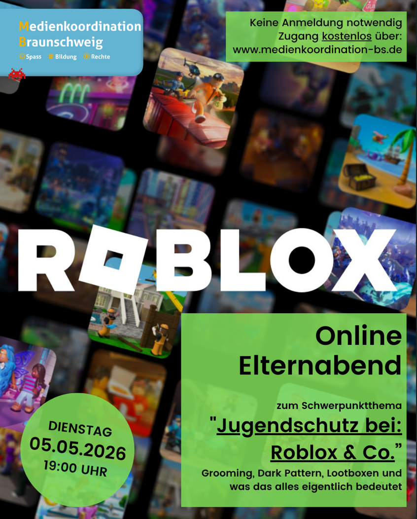 Jugendschutz bei Roblox und Co