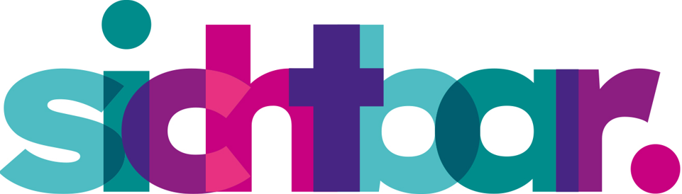 sichtbar. Logo